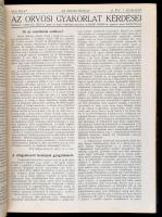1929 Gerlóczy Géza Dr. - Milkó Vilmos Dr. (szerk.): Az orvosi gyakorlat kérdései. Az Orvosi Hetilap ...