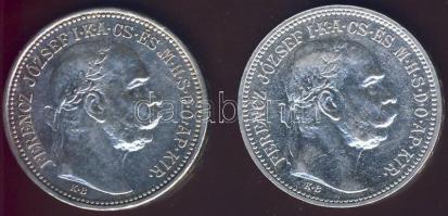 1915. 1K Ag (2x) T:2,2/3