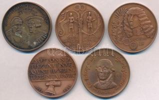 Fritz Mihály (1947-) 1990. "MÉE Székesfehérvár - Szapolyai János és I. Ferdinánd" Br emlék...