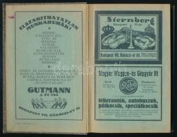 1928 Vasas zsebkönyv az 1928-ik évre, szerkeszti: Kruppa Rezső, grafitceruzás bejegyzésekkel, reklám...