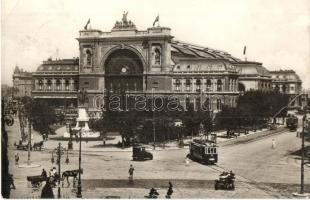 Budapest VII. Keleti pályaudvar, villamosok (EB)