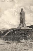 Héjjasfalva, Vanatori; Honvéd emlékmű, Zeidner H. kiadása / military memorial monument