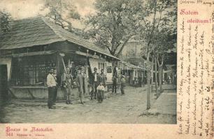 1899 Ada Kaleh, török bazár / Salem aleikum! Turkish bazaar shop (EK)