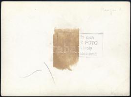 cca 1955 Népstadion, május 1-én, hátoldalán pecséttel jelzett fotó, 9x12 cm