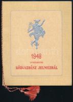 1948 2 db meghívó (Országos Kisgazda Bál, Jubileumi Közgazdász Jelmezbál)