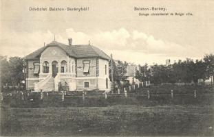 Balatonberény, Duruga utca, Bolgár villa. Neumark Adolf kiadása (felületi sérülés / surface damage)