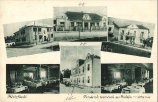 Hévíz, Friedrich Testvérek szállodája és éttermei, étterem belsők, automobil