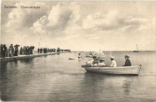 Balaton, Csónakázás. Mérei Ignác kiadása (EK)
