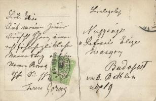 1909 Budapest I. Erzsébet királyné Emlékmúzeum, a királynő dolgozó szobája, belső, photo