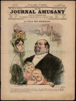 1902 Journal Amusant No. 173, journal humoristique - francia nyelvű vicclap, illusztrációkkal, 16p / French humor magazine