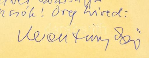 1980 Keresztury Dezső (1904-1996) író, költő saját kézzel írt levele Vas Zoltán (1903-1983) író, 56-...