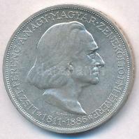 1936. 2P Ag "Liszt Ferenc" T:2 kis ph Adamo P7.3