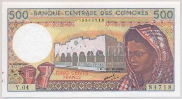 Comore-szigetek 1976. 500Fr Comoros 1976. 500 Francs Krause 7