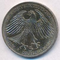 NSZK 1976D 5M Ag "Grimmelhausen halálának 300. évfordulója" T:2 patina
FRG 1976D 5 Mark A...