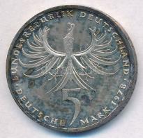 NSZK 1978F 5M Ag "Baltazár Neumann halálának 225. évfordulója" T:2 patina
FRG 1978F 5 Mar...