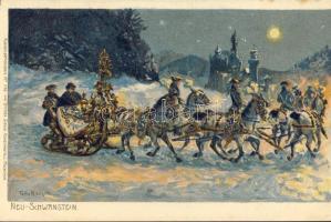 Neuschwanstein Litho