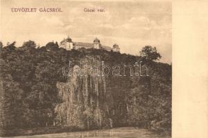 Gács, Halic; vár / Schloss / castle
