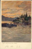 1899 Punta San Vigilio Litho