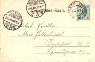 1900 Schärding, Platz / square, shops, hotel