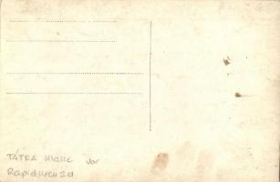 Osztrák-magyar Tátra-osztályú romboló, előtte gyorscirkálóval / K.u.K. Kriegsmarine, Tatra-class des...