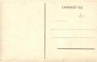 Nyugodtan alhatik, ha biztosítva van a Frankfurti Biztosítónál! Bruchsteiner és Fia reklámlap / Hung...