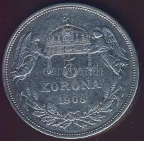 1908. 5K Ag T:3 kis ph.