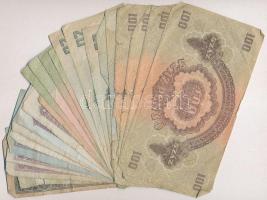 1944. 1P-100P "A Vörös Hadsereg Parancsnoksága" (23x) T:III,III-,IV