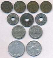 11db-os vegyes bárca és zseton tétel T:2,2-