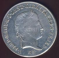 1848. 20kr Ag V.Ferdinánd T:2/3+ juszt