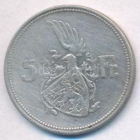 Luxemburg 1929. 5Fr Ag "Sarolta" T:2,2-
Luxembourg 1929. 5 Francs Ag "Charlotte&quot...