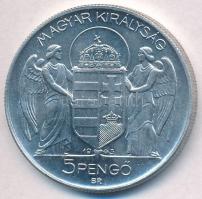 1943. 5P Al "Horthy Miklós születésének 75. évfordulója" T:1,1-