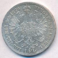 Ausztria 1879. 1Fl Ag "Ferenc József"  T:1-,2
Austria 1879. 1 Florin Ag "Franz Josep...