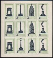 Kis levélzáró tétel benne teljes ív