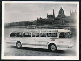 MÁVAUT ( 1 db Ibusz Citybusz) autóbuszok, közte Ikarusz típusúak Budapesten, 5 db fotó, eredeti és k...