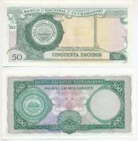 Mozambik 4db-os bankjegy tétel, mind különféle T:I,I-
Mozambique 4pcs of banknotes, all different C...
