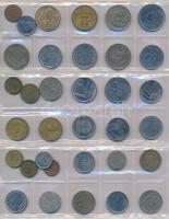 Brazília ~1871-2005. ~68db-os fémpénz gyűjtemény, mind különféle T:vegyes Brazil ~1871-2005. ~68pcs of coins, all different C:mixed
