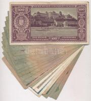 20db-os vegyes magyar bankjegy tétel T:III