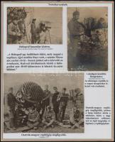 1914-1918 Hírközlés és technika az I. világháborúban 5 db eredeti képeslapot (köztük hanglokátort áb...