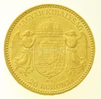 1900KB 20K Au "Ferenc József" Körmöcbánya (6,75g/0.900) T:2,2- kis ph.
Hungary 1900KB 20 ...