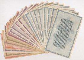 1946. 20db-os vegyes Adópengő tétel T:III,III-