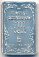 2001. 4000Ft Ag "100 éves a gödöllői művésztelep" T:BU Adamo EM169