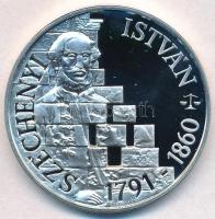 1991. 500Ft Ag Széchenyi István tokban T:1-(PP)