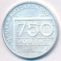 1997. 750Ft Ag "Labdarúgó Világbajnokság" T:BU 
Adamo EM148