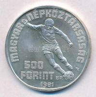 1981. 500Ft Ag "Labdarúgó Világbajnokság 1982" T:BU Adamo EM65