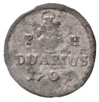 1701KB Duarius "I. Lipót" Körmöcbánya (0,54g) T:2- kis patina
Huszár 1499., Unger II.: 11...