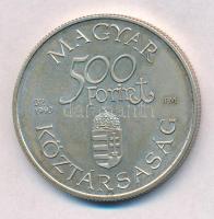 1993. 500Ft Ag "Régi dunai hajók - Árpád" T:BU patina
Adamo EM129