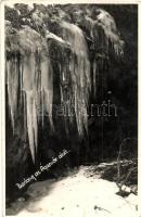 1938 Mátra, barlang az Ágasvár alatt (Pásztó). Sztanek Ede photo (EK)