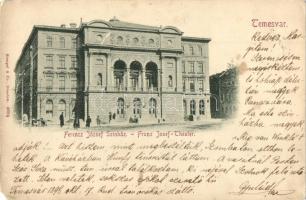 1898 Temesvár, Timisoara; Ferenc József színház / theatre (EM)