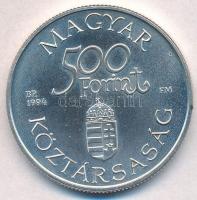 1994. 500Ft Ag "Régi dunai hajók - Carolina" T:BU 
Adamo EM134
