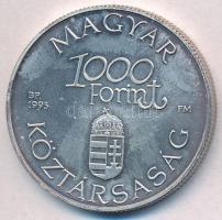 1995. 1000Ft Ag "Régi dunai hajók III - Hableány" T:BU patina
Adamo EM139